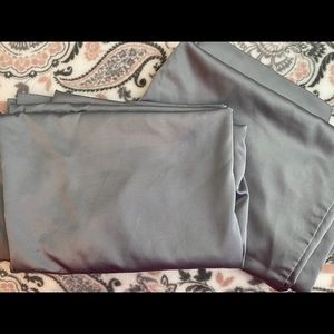 two satin pillow cases